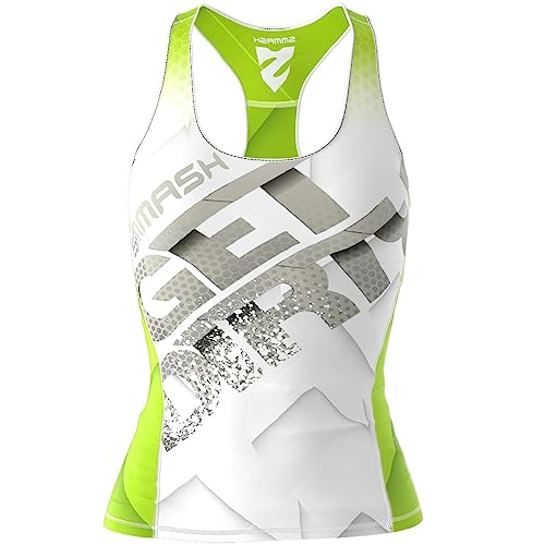 SMMASH Tank-Top für Damen, Top Ärmellos für Sport Outdoor OCR Cross-Training Crossfit Fitness Yoga Gym, Atmungsaktives Funktionsshirt, Sporttop, Sportshirt, Professionelle Sportbekleidung von SMMASH