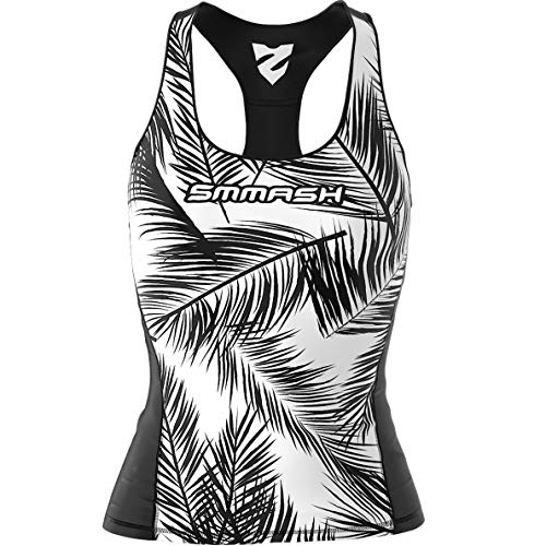 SMMASH Sport Top Damen Tanktop Trainingstop Atmungsaktiv Schnelltrockend Fitness Yoga Gym von SMMASH