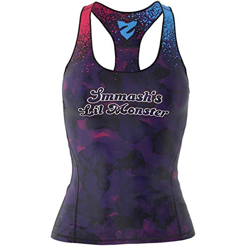 SMMASH Sport Top Damen Tanktop Trainingstop Atmungsaktiv Schnelltrockend Fitness Yoga Gym von SMMASH