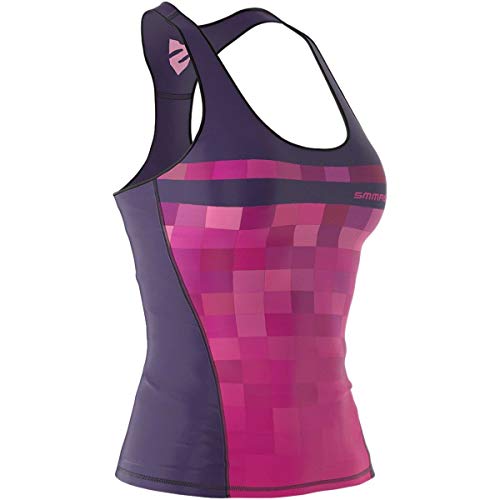 SMMASH Sport Top Damen Tanktop Trainingstop Atmungsaktiv Schnelltrockend Fitness Yoga Gym von SMMASH