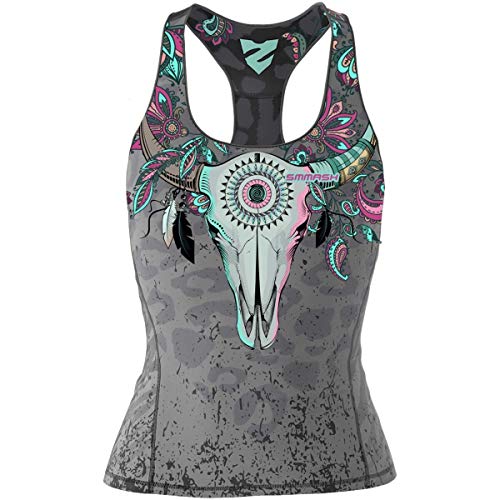 SMMASH Sport Top Damen Tanktop Trainingstop Atmungsaktiv Schnelltrockend Fitness Yoga Gym SMMASH Sport Top Damen Tanktop Trainingstop Atmungsaktiv Schnelltrockend Fitness Yoga Gym von SMMASH