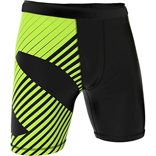 SMMASH Kompressionshose Herren Laufhose Kurz Leggings Sportleggings Für Männer Atmungsaktiv Second Skin Technologie Running Hose Leicht Sporthose von SMMASH