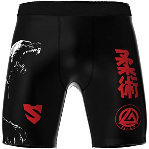 SMMASH Vale Tudo Pro Trainingshose für Herren Kurz MMA Kampfsport Boxen Sport Gym Fitness, Kurze Hose, Sporthose Kurz, Männer-Sportbekleidung, Kampfhose Fightshorts für Thaiboxen Kickboxen von SMMASH