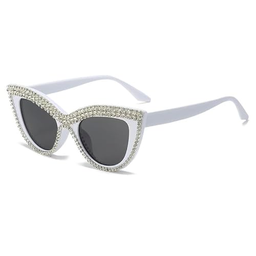 SMMZRF Sonnenbrille Damen-Sonnenbrille Mit Strasssteinen, Personalisierbar, Großer Rahmen, Uv-Schutz-A 1-Mit Box SMMZRF Sonnenbrille Damen-Sonnenbrille Mit Strasssteinen, Personalisierbar, Großer Rahmen, Uv-Schutz-A 1-Mit Box von SMMZRF