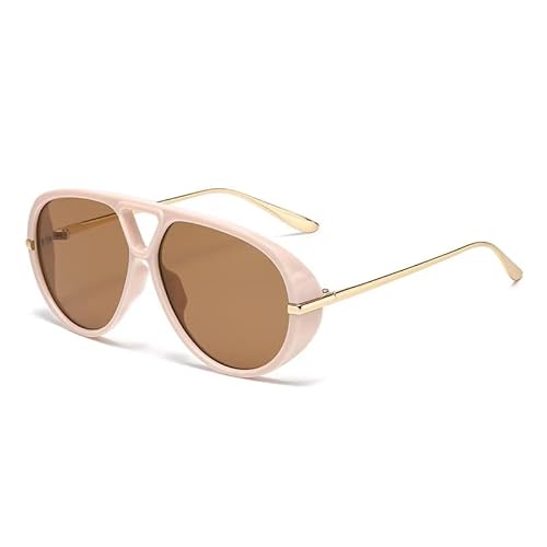 SMMZRF Sonnenbrille Oversized Retro Doppelbrücke Sonnenbrille Frauen Mode Outdoor Sonnenbrille Uv400 Brille-C6-Mit Box SMMZRF Sonnenbrille Oversized Retro Doppelbrücke Sonnenbrille Frauen Mode Outdoor Sonnenbrille Uv400 Brille-C6-Mit Box von SMMZRF