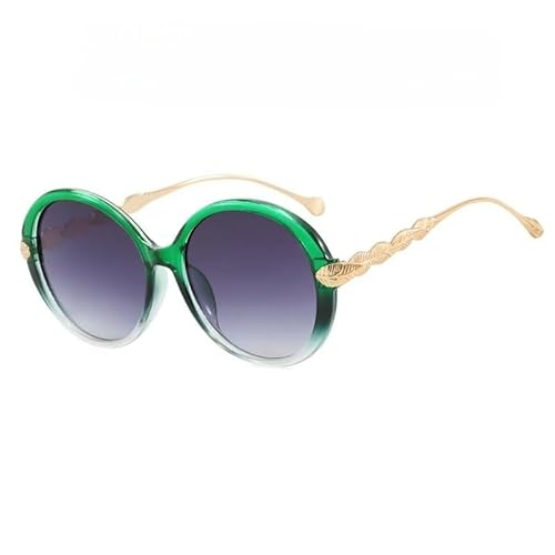 SMMZRF Sonnenbrille Retro Runde Rahmen Sonnenbrille Gradient Farbe Mode Damen Uv400 Brille-C4-Mit Box SMMZRF Sonnenbrille Retro Runde Rahmen Sonnenbrille Gradient Farbe Mode Damen Uv400 Brille-C4-Mit Box von SMMZRF