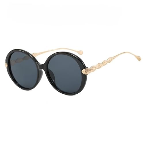 SMMZRF Sonnenbrille Retro Runde Rahmen Sonnenbrille Gradient Farbe Mode Damen Uv400 Brille-C6-Mit Box SMMZRF Sonnenbrille Retro Runde Rahmen Sonnenbrille Gradient Farbe Mode Damen Uv400 Brille-C6-Mit Box von SMMZRF