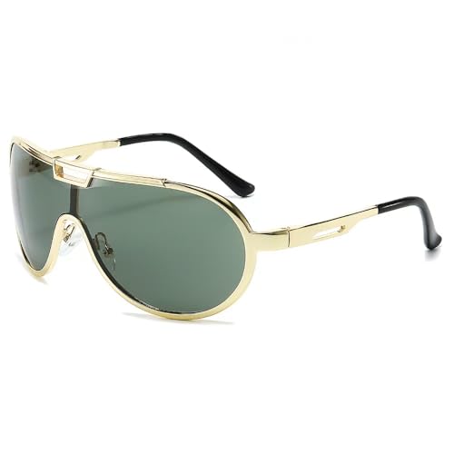 SMMZRF Sonnenbrille Vintage Damen Gradient Lens Große Runde Brille Herren Fahrer Sonnenbrille-C6-Mit Box SMMZRF Sonnenbrille Vintage Damen Gradient Lens Große Runde Brille Herren Fahrer Sonnenbrille-C6-Mit Box von SMMZRF