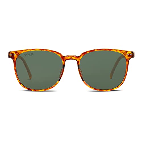 SMOODER Sonnenbrille ROJAS Herren/Damen UV400 Acetat (JOYOUS TORTOISE) von SMOODER