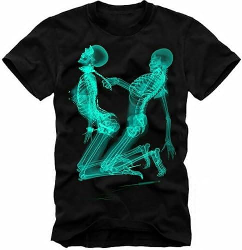 Men's X Ray BDSM Couple Gamma Rays T-Shirts Black L Men's X Ray BDSM Couple Gamma Rays T-Shirts Black L von SMOOTH WILL