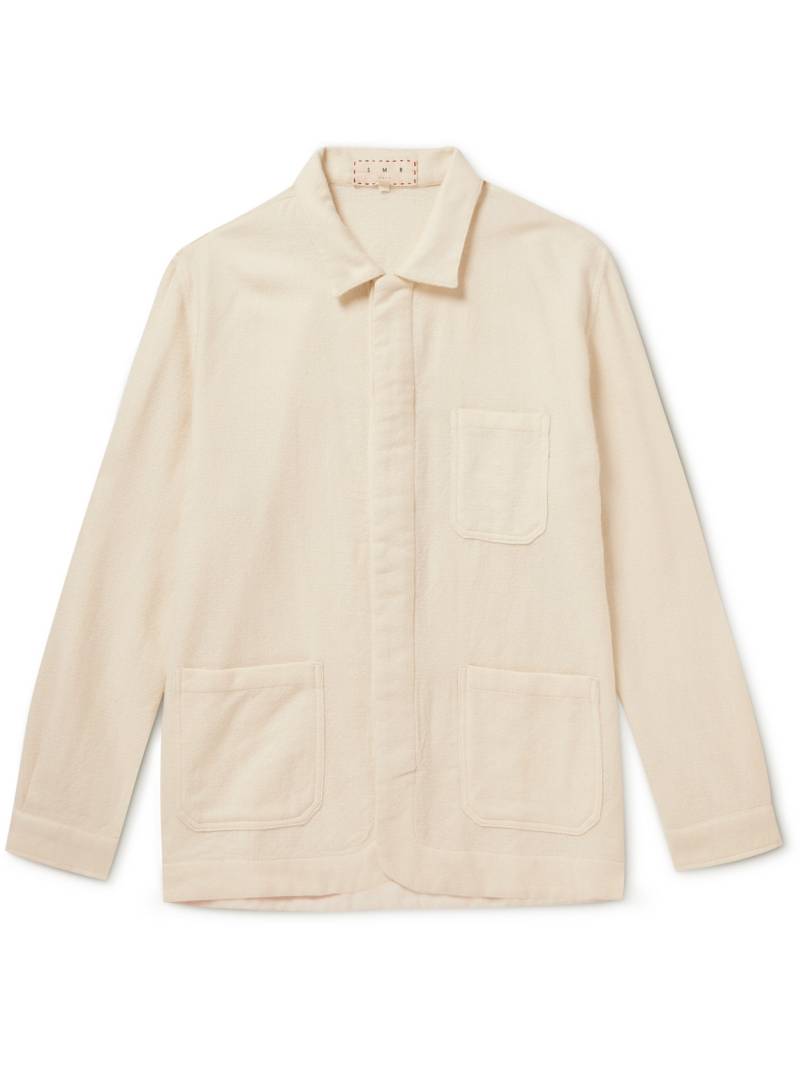 SMR DAYS - Talamanca Unstructured Wool-Jacquard Jacket - Men - Neutrals - M von SMR DAYS