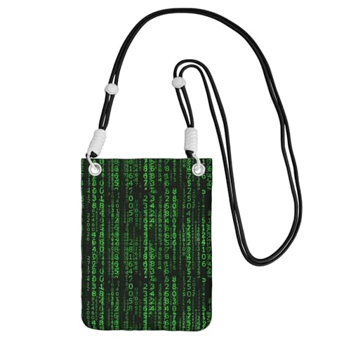 Kleine Crossbody Geldbörse tragen eine Handytasche diagonal Hacker Era Mini Schulter Geldbörse Geldbörse Smartphone Geldbörse von SMSJTMWHN