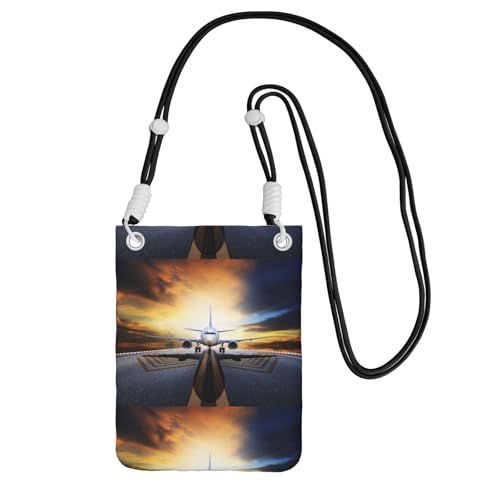 Kleine Umhängetasche, Handytasche, diagonal, Rucksack, Flugzeug, Mini-Schultertasche, Geldbörse, Smartphone-Geldbörse Kleine Umhängetasche, Handytasche, diagonal, Rucksack, Flugzeug, Mini-Schultertasche, Geldbörse, Smartphone-Geldbörse von SMSJTMWHN