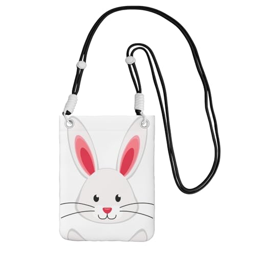 Kleine Umhängetasche, trägt eine Handytasche, diagonal, niedlicher Hase, Mini-Schultertasche, Geldbörse, Smartphone-Geldbörse Kleine Umhängetasche, trägt eine Handytasche, diagonal, niedlicher Hase, Mini-Schultertasche, Geldbörse, Smartphone-Geldbörse von SMSJTMWHN