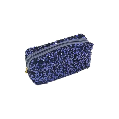 Kosmetiktasche 1 Stück Kulturbeutel Kulturtasche Toiletry Bag Aufbewahrungstasche Mäppchen Tragbare Taschen Pailletten Reißverschluss Organizer Tasche für Frauen Handtasche Geldbörse von SMTCM