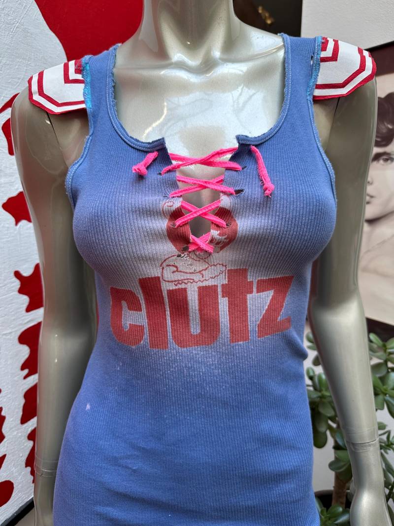 Beunruhigt Klutz Parodie Schnür Schlüsselloch Unisex Graffiti Urban Soft Tank Top Singlet M Beunruhigt Klutz Parodie Schnür Schlüsselloch Unisex Graffiti Urban Soft Tank Top Singlet M von SMVinc