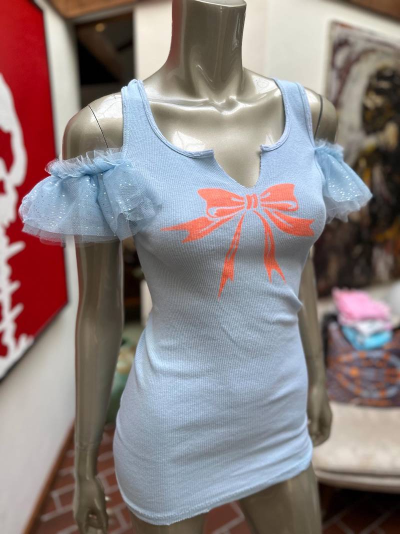 Distressed Bow Down Keyhole Turquise Graffiti Urban Soft Tank Top Singlet M Distressed Bow Down Keyhole Turquise Graffiti Urban Soft Tank Top Singlet M von SMVinc