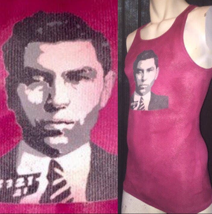 Lucky Luciano Pop Art Unisex Urban Graffiti Soft Tank Top Singlet M Lucky Luciano Pop Art Unisex Urban Graffiti Soft Tank Top Singlet M von SMVinc