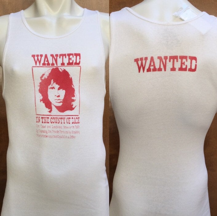 Wanted Jim Morrison Weich Männer Tank Top Singlet Urban Graffiti S M L Xl Wanted Jim Morrison Weich Männer Tank Top Singlet Urban Graffiti S M L Xl von SMVinc