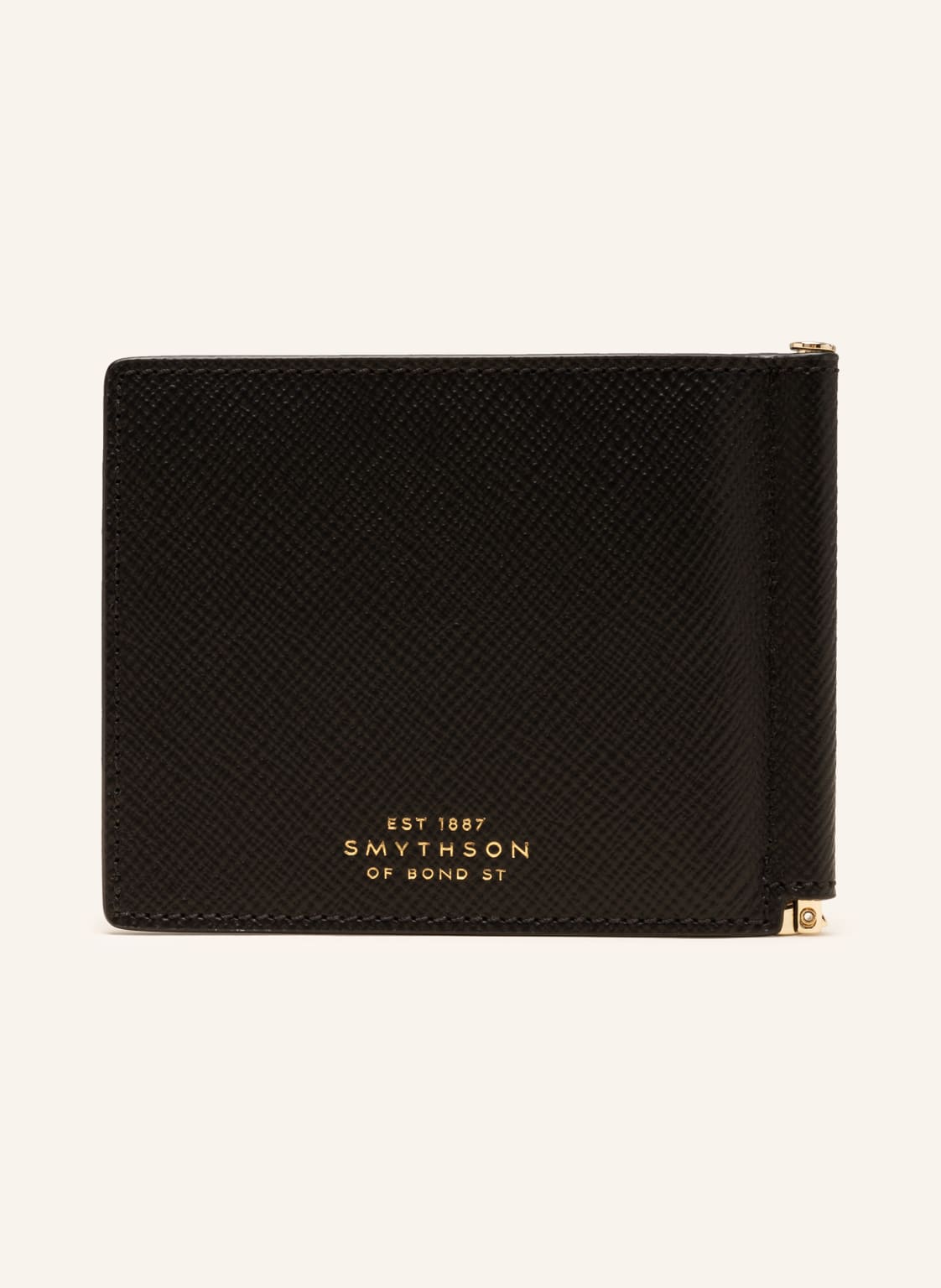 Smythson Kartenetui Mit Geldklammer schwarz Smythson Kartenetui Mit Geldklammer schwarz von SMYTHSON