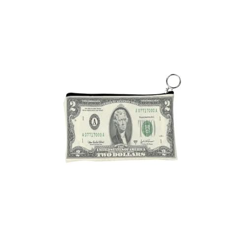 Fashion Dollar Pattern Coin Purses Small Fresh Canvas Coin Wallet Lady Girls Earphone Coin Key Money, Stil 6, A von SMYTJSYC
