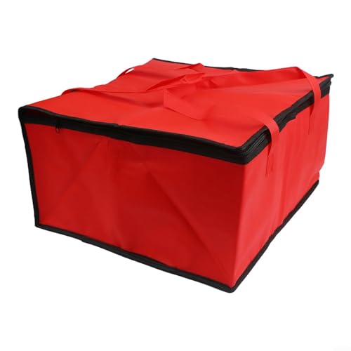 SMZhomeone Isolierte Lebensmittel-Liefertasche für 35,6 cm große Pizza, Thermo-Aufbewahrungshalter für Outdoor-Camping und Veranstaltungen, Wie abgebildet von SMZhomeone