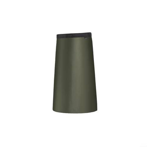 SMZhomeone Wanderregenrock 70D Ultraleicht Regenrock Mit Aufbewahrungstasche Camping Regen Rock wasserdichte Kilt Regen Hosen Wandern Halb Poncho(Green) von SMZhomeone