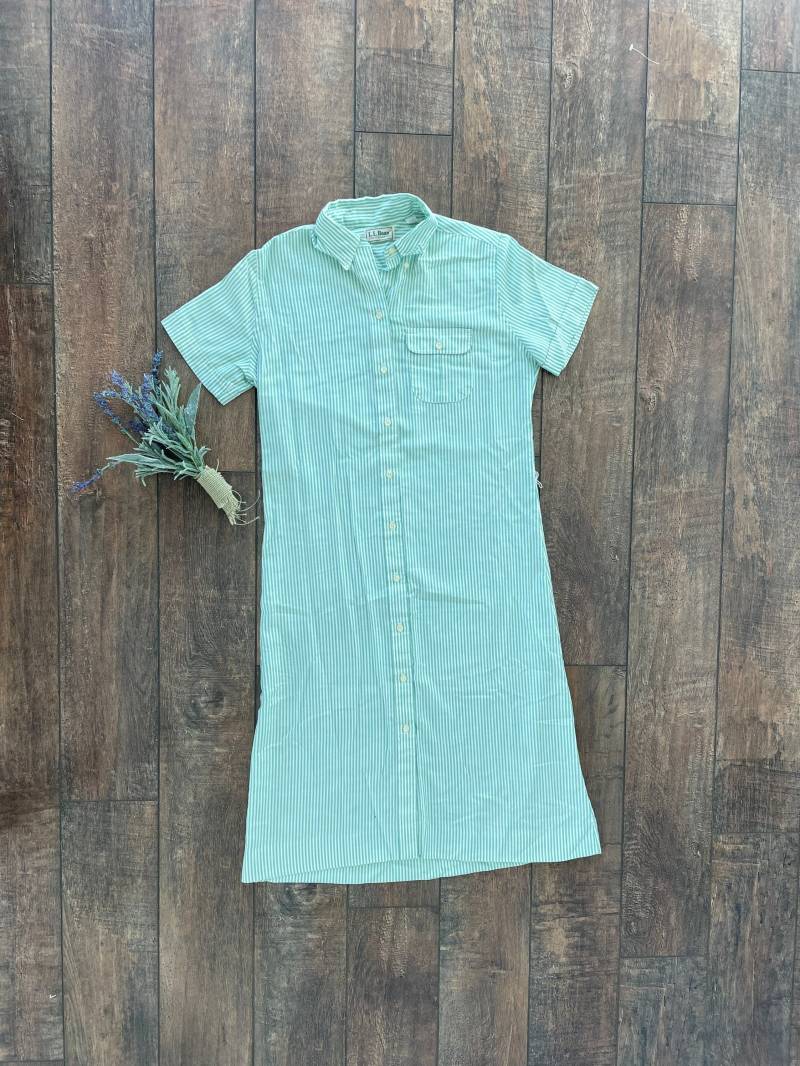 Vintage L Bean Hemd Kleid, Vintage 90Er Jahre Prep Shirt Kleid, Kleider, Retro Button Up Kragen Knielanges Vintage L Bean Hemd Kleid, Vintage 90Er Jahre Prep Shirt Kleid, Kleider, Retro Button Up Kragen Knielanges von SMartPotter