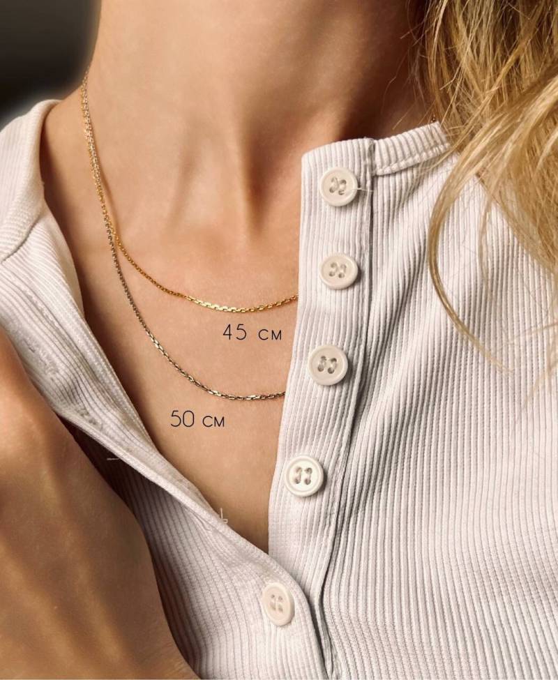 Silber Kette-Minimalistisch-sterning 925-Gold -18K Vermeil Kette-Minimal-Kette-Wasserdicht Schmuck - Zierliche Kette-Gift-statement Schmuck von SMinimal