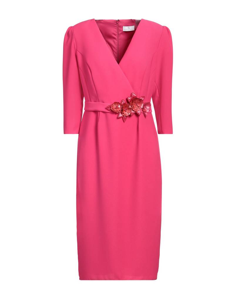 SÑ SONIA PEÑA Midi-kleid Damen Fuchsia von SÑ SONIA PEÑA