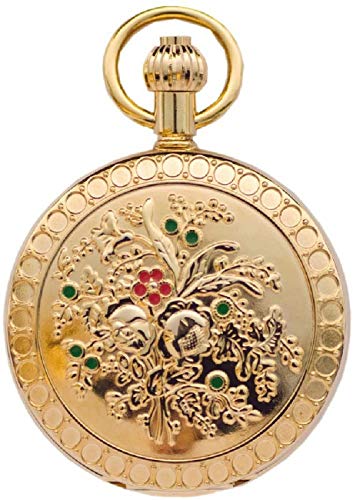 Metallic Copper Camellia Automatic Mechanical Pocket Watch Damen Classic Retro Clamshell Pattern Nurse Wall Chart Decorating Gift for Father Metallic Copper Camellia Automatic Mechanical Pocket Watch Damen Classic Retro Clamshell Pattern Nurse Wall Chart Decorating Gift for Father von SNEN-ESDG