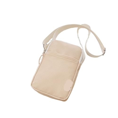 SNGUOQ Umhängetasche, Handytasche, Damen-Umhängetasche, Mini-Kleine Umhängetasche, hängende vertikale Handtasche Für Die Tägliche Arbeit(Khaki) von SNGUOQ
