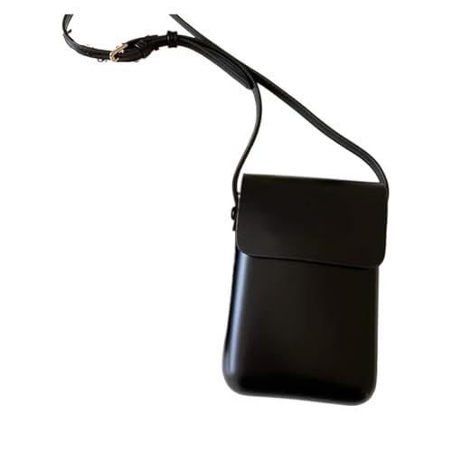 SNGUOQ Umhängetasche, Handytasche, Umhängetaschen for Damen, Mini-Umhängetaschen und Handtaschen aus PU-Leder for Damen Für Die Tägliche Arbeit(Black) von SNGUOQ