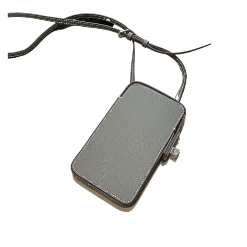 SNGUOQ Umhängetasche Handytasche Frau Tragbare Leder Umhängetasche Mode Lässig Dame Schultertasche Kartenetui Für Die Tägliche Arbeit(Light blue) von SNGUOQ