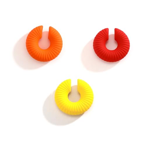 Acrylchunky Ohrmanschettenohrring für Frauen farbenfrohe Clip auf Ohrringen Punk Non Piercing Ohrring Statement für Frauen Männer Teen Mädchen Schmuck Geschenke-Schwarze Acrylchunky Ohrmanschettenohrring für Frauen farbenfrohe Clip auf Ohrringen Punk Non Piercing Ohrring Statement für Frauen Männer Teen Mädchen Schmuck Geschenke-Schwarze von SNHHNSW