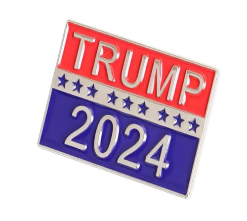 Amerika Support Trump 2024 Emaille Pin Broschen Abzeichen Nehmen Sie Amerika zurück Trump 2024 Button für Rucksackkleidung Hutzubehör Geschenke für Freunde Familie von SNHHNSW