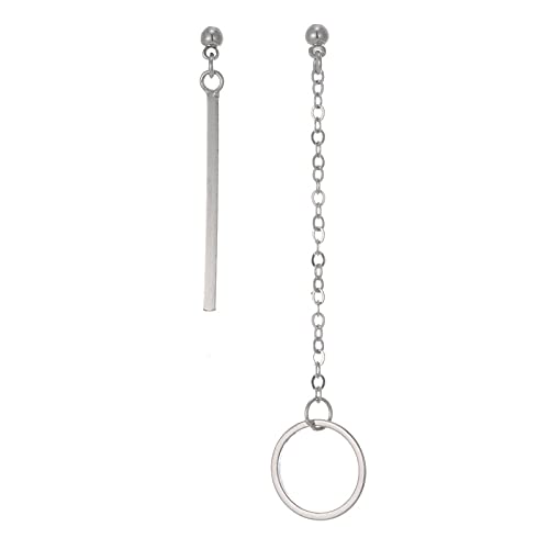 Asymmetrische Stollenohrringe für Frauen Persönlichkeit Lady Schmuck von SNHHNSW