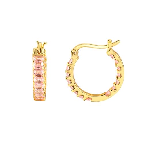 Kubische Zirkonia kleine Huggie -Hoop -Ohrring nach hypoallergen winzigem leichten Mini -Hoops Knorpel Ohrring Piercing Schmuck für Frauen von SNHHNSW