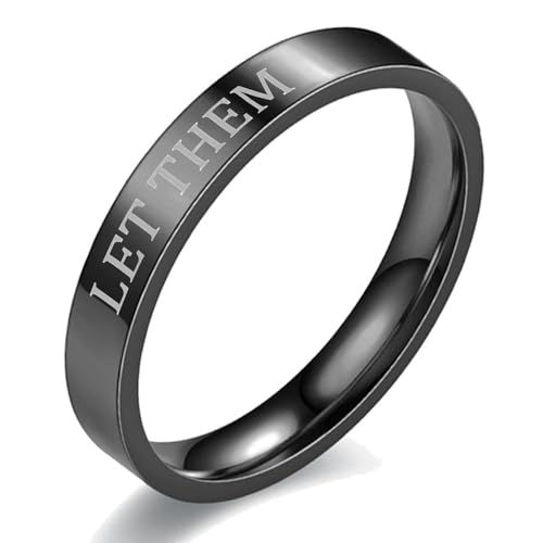 Lassen Sie sie Ringe für Frauen mit dem selbst werten Motivationsinspirationsring Edelstahl Ermutigung Eheringe Stapel ein Paar Freundschaftsgeschenk an die Schwesternschaft Valentinstag stapeln Lassen Sie sie Ringe für Frauen mit dem selbst werten Motivationsinspirationsring Edelstahl Ermutigung Eheringe Stapel ein Paar Freundschaftsgeschenk an die Schwesternschaft Valentinstag stapeln von SNHHNSW