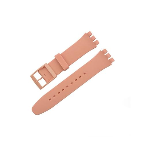 SNHHNSW 16mm 17mm 19mm 20 mm 20 mm weiches Silikonarmband Buntes Uhrband für Uhrengurt Ersatz Uhren Zubehör mit Werkzeug von SNHHNSW