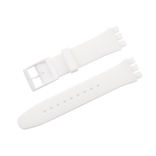 SNHHNSW 16mm 17mm 19mm 20 mm 20 mm weiches Silikonarmband Buntes Uhrband für Uhrengurt Ersatz Uhren Zubehör mit Werkzeug von SNHHNSW
