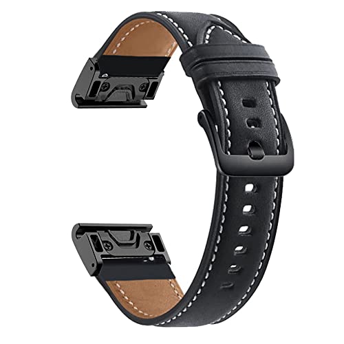 SNHHNSW 26mm schneller Fit -Uhrengurt für Enduro/Tactix Delta/Descen MK1 MK2 MK2 Smart Armband Watch LeaHter Band Watchband von SNHHNSW