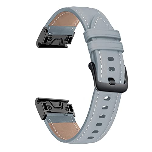 SNHHNSW 26mm schneller Fit -Uhrengurt für Enduro/Tactix Delta/Descen MK1 MK2 MK2 Smart Armband Watch LeaHter Band Watchband von SNHHNSW