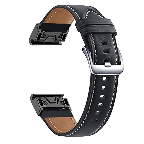 SNHHNSW 26mm schneller Fit -Uhrengurt für Enduro/Tactix Delta/Descen MK1 MK2 MK2 Smart Armband Watch LeaHter Band Watchband von SNHHNSW