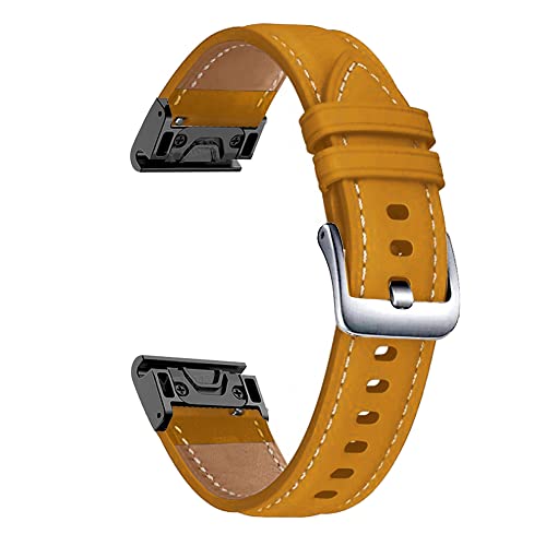 SNHHNSW 26mm schneller Fit -Uhrengurt für Enduro/Tactix Delta/Descen MK1 MK2 MK2 Smart Armband Watch LeaHter Band Watchband von SNHHNSW