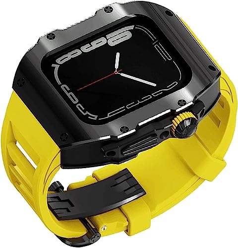 SNHHNSW 49mm Mod Kit Stainless Steel Watch Case & Rubber Band,For Ultra 49MM,Titanium Frame Soft Sport Watch Strap And Metal Buckle Rm Style Watch Accessories for Men Women SNHHNSW 49mm Mod Kit Stainless Steel Watch Case & Rubber Band,For Ultra 49MM,Titanium Frame Soft Sport Watch Strap And Metal Buckle Rm Style Watch Accessories for Men Women von SNHHNSW