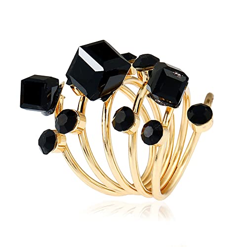 SNHHNSW Big Crystal Statement Ehering für Frauen Geburtsstein Kubik Zirkonia -Balls Modelle Frühling Edelstein Open Band Wrap Geburtstag Valentinstag Cocktailparty Ringe Zaubere Geschenke SNHHNSW Big Crystal Statement Ehering für Frauen Geburtsstein Kubik Zirkonia -Balls Modelle Frühling Edelstein Open Band Wrap Geburtstag Valentinstag Cocktailparty Ringe Zaubere Geschenke von SNHHNSW