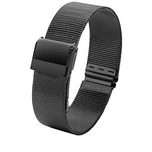 SNHHNSW Bracelet de montre milanais simple femme 12 13 14 15 16 17 18 19 20 22 mm en métal tissé tendance bracelet montre DW AR SNHHNSW Bracelet de montre milanais simple femme 12 13 14 15 16 17 18 19 20 22 mm en métal tissé tendance bracelet montre DW AR von SNHHNSW