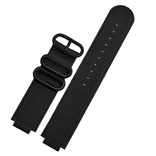 SNHHNSW Für die Uhr T2N721T2N720 739 TW2T3600 Wristband Lug End Nylongurt 24 * 16mm Uhrenband von SNHHNSW