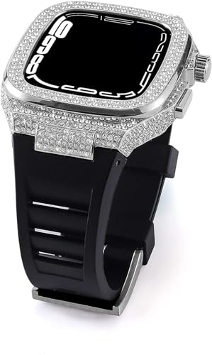 SNHHNSW Luxus Diamond Face Watch Cover Gummi -Uhr -Gurt SNHHNSW Luxus Diamond Face Watch Cover Gummi -Uhr -Gurt von SNHHNSW
